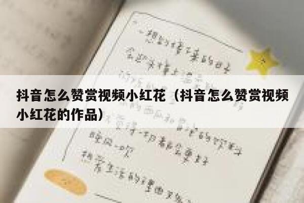 抖音怎么赞赏视频小红花（抖音怎么赞赏视频小红花的作品） 第1张