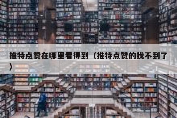 推特点赞在哪里看得到（推特点赞的找不到了） 第1张