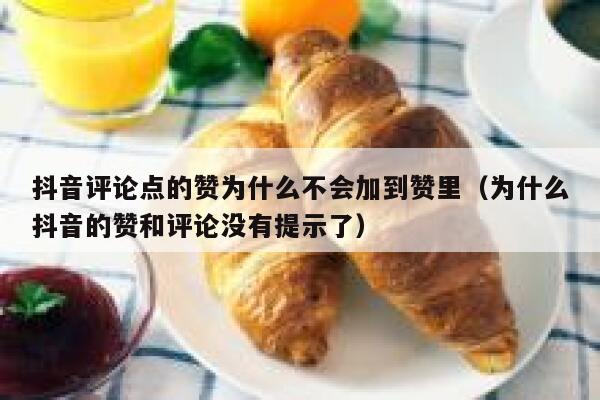 抖音评论点的赞为什么不会加到赞里(为什么抖音的赞和评论没有提示了) 第1张 抖音评论点的赞为什么不会加到赞里(为什么抖音的赞和评论没有提示了) 第1张
