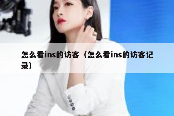 怎么看ins的访客（怎么看ins的访客记录） 第1张