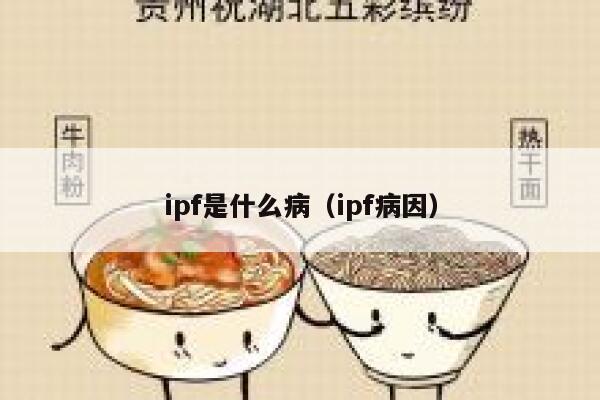 ipf是什么病（ipf病因） 第1张