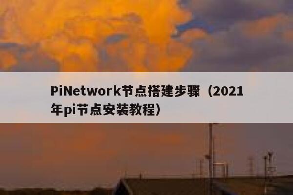PiNetwork节点搭建步骤(2021年pi节点安装教程) 第1张 PiNetwork节点搭建步骤(2021年pi节点安装教程) 第1张