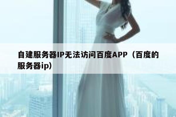 自建服务器IP无法访问百度APP（百度的服务器ip） 第1张