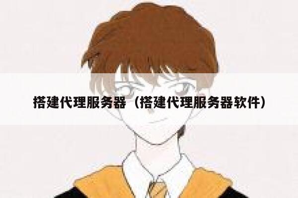 搭建代理服务器(搭建代理服务器软件) 第1张 搭建代理服务器(搭建代理服务器软件) 第1张