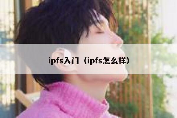 ipfs入门(ipfs怎么样) 第1张 ipfs入门(ipfs怎么样) 第1张