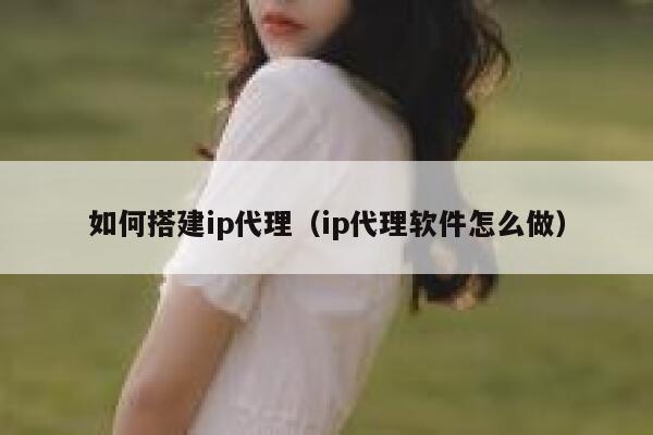 如何搭建ip代理（ip代理软件怎么做） 第1张