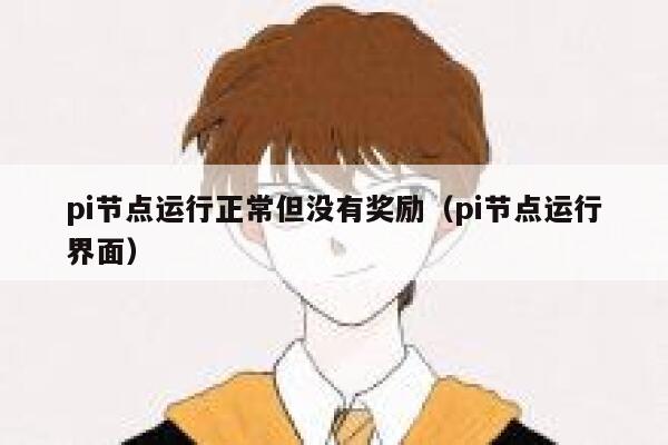 pi节点运行正常但没有奖励(pi节点运行界面) 第1张 pi节点运行正常但没有奖励(pi节点运行界面) 第1张