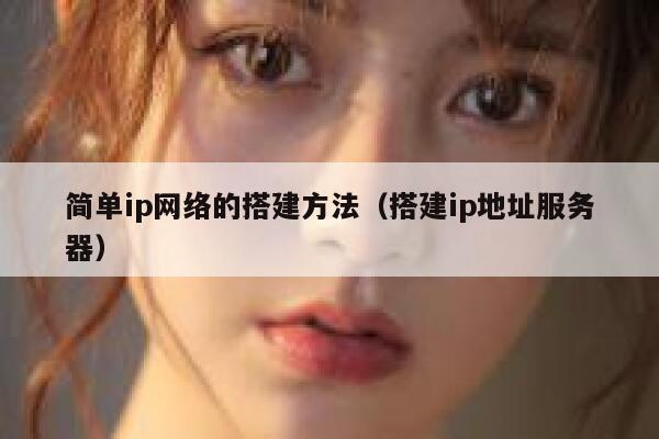 简单ip网络的搭建方法（搭建ip地址服务器） 第1张