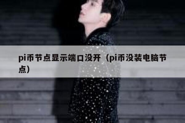 pi币节点显示端口没开(pi币没装电脑节点) 第1张 pi币节点显示端口没开(pi币没装电脑节点) 第1张