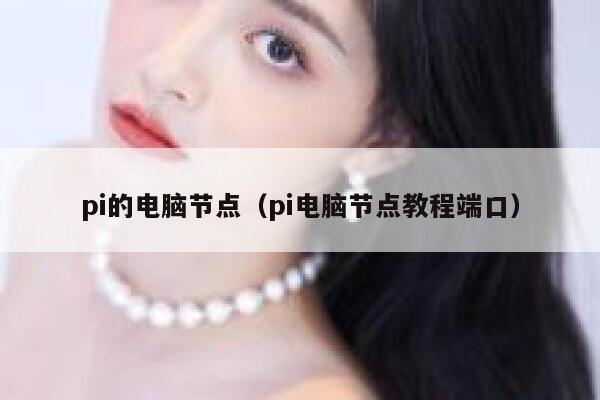 pi的电脑节点(pi电脑节点教程端口) 第1张 pi的电脑节点(pi电脑节点教程端口) 第1张