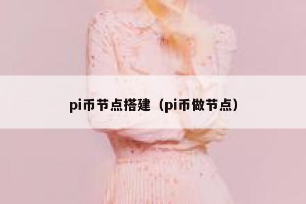 pi币节点搭建（pi币做节点） 第1张