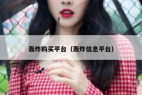 轰炸购买平台（轰炸信息平台） 第1张