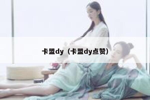 卡盟dy（卡盟dy点赞） 第1张