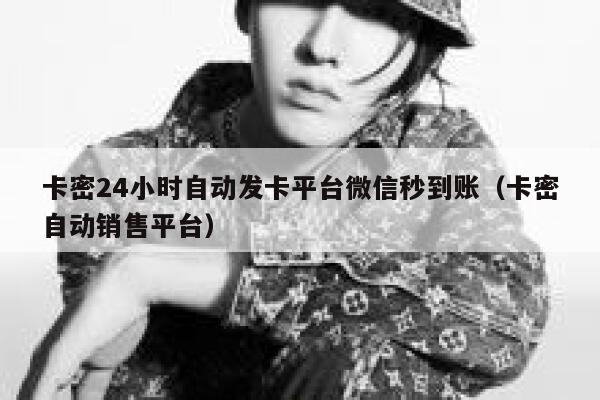 卡密24小时自动发卡平台微信秒到账（卡密自动销售平台） 第1张