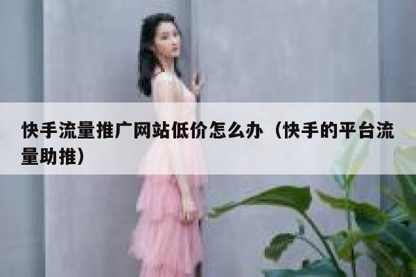 快手流量推广网站低价怎么办(快手的平台流量助推) 第1张 快手流量推广网站低价怎么办(快手的平台流量助推) 第1张