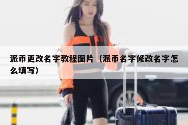 派币更改名字教程图片（派币名字修改名字怎么填写） 第1张