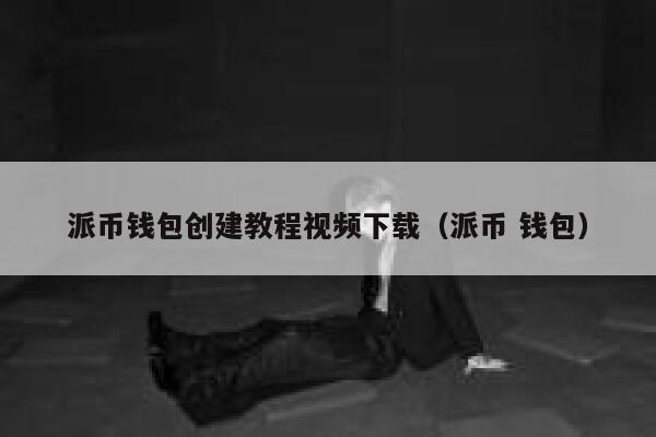 派币钱包创建教程视频下载（派币 钱包） 第1张