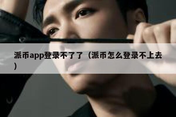 派币app登录不了了（派币怎么登录不上去） 第1张