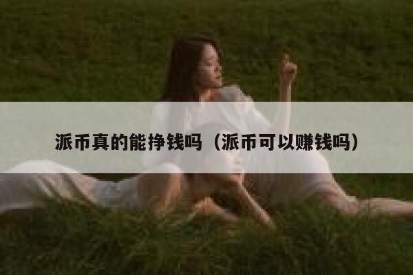 派币真的能挣钱吗（派币可以赚钱吗） 第1张