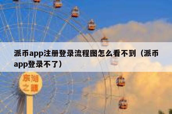 派币app注册登录流程图怎么看不到（派币app登录不了） 第1张
