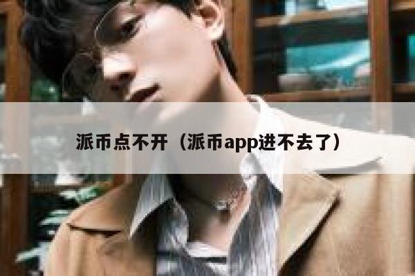派币点不开（派币app进不去了） 第1张