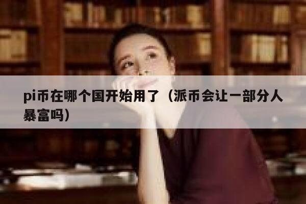 pi币在哪个国开始用了（派币会让一部分人暴富吗） 第1张