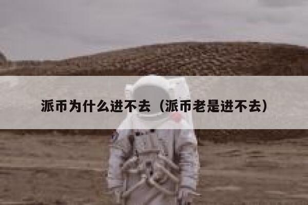 派币为什么进不去（派币老是进不去） 第1张