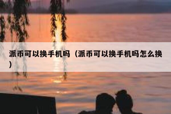 派币可以换手机吗（派币可以换手机吗怎么换） 第1张