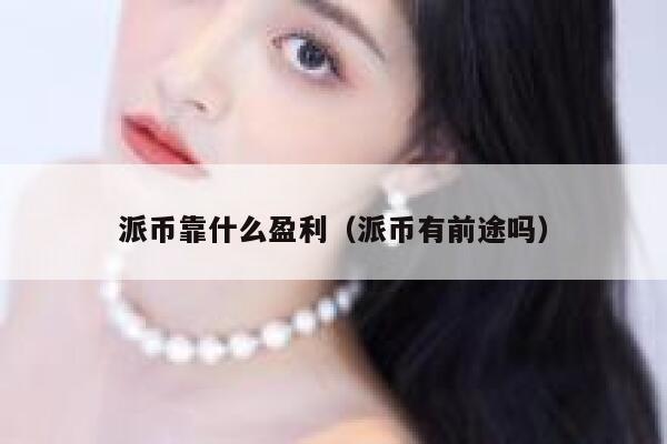 派币靠什么盈利（派币有前途吗） 第1张