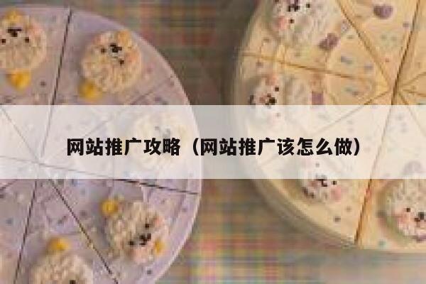 网站推广攻略(网站推广该怎么做) 第1张 网站推广攻略(网站推广该怎么做) 第1张