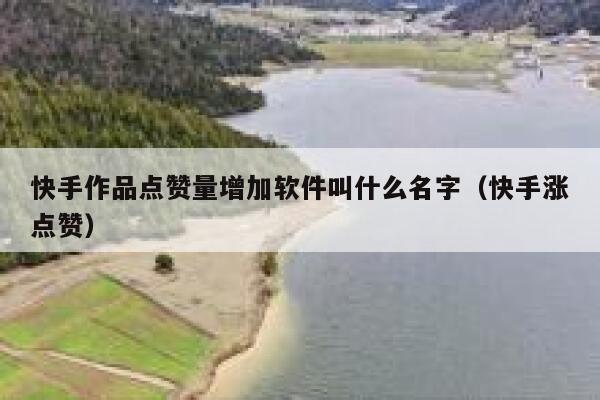 快手作品点赞量增加软件叫什么名字(快手涨点赞) 第1张 快手作品点赞量增加软件叫什么名字(快手涨点赞) 第1张