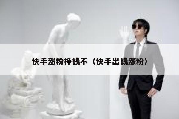 快手涨粉挣钱不（快手出钱涨粉） 第1张