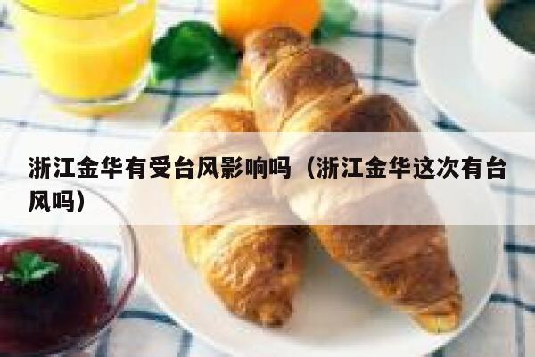 浙江金华有受台风影响吗(浙江金华这次有台风吗) 第1张 浙江金华有受台风影响吗(浙江金华这次有台风吗) 第1张