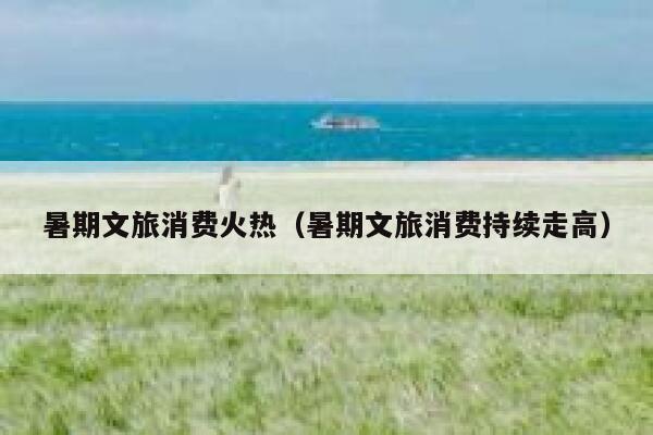 暑期文旅消费火热（暑期文旅消费持续走高） 第1张