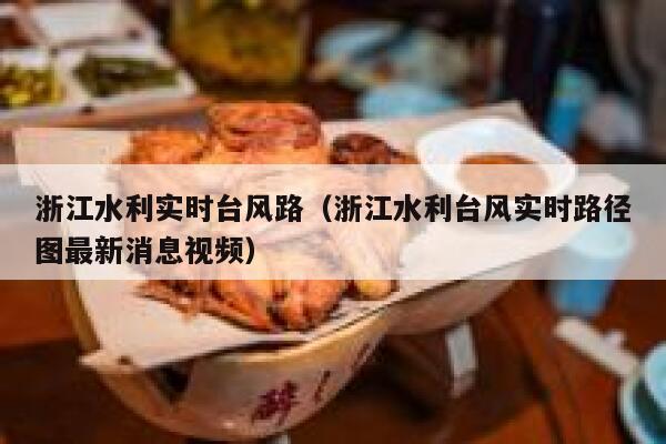 浙江水利实时台风路（浙江水利台风实时路径图最新消息视频） 第1张