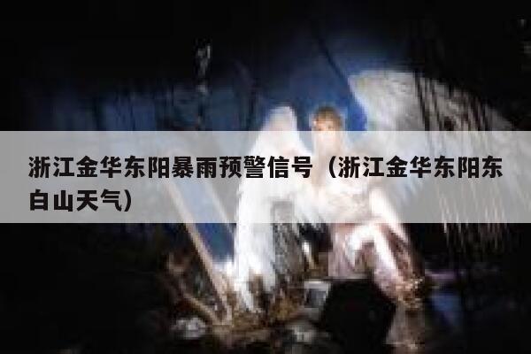 浙江金华东阳暴雨预警信号（浙江金华东阳东白山天气） 第1张