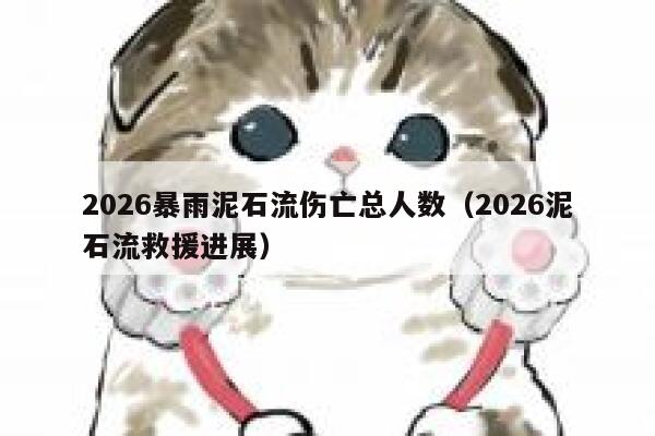 2026暴雨泥石流伤亡总人数（2026泥石流救援进展） 第1张