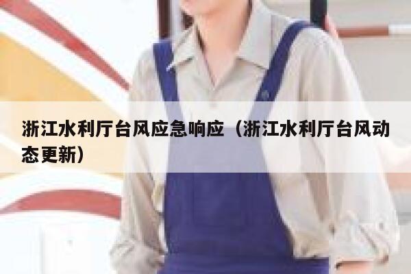 浙江水利厅台风应急响应（浙江水利厅台风动态更新） 第1张