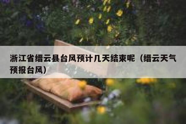 浙江省缙云县台风预计几天结束呢（缙云天气预报台风） 第1张