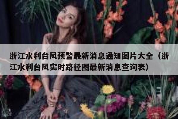 浙江水利台风预警最新消息通知图片大全（浙江水利台风实时路径图最新消息查询表） 第1张