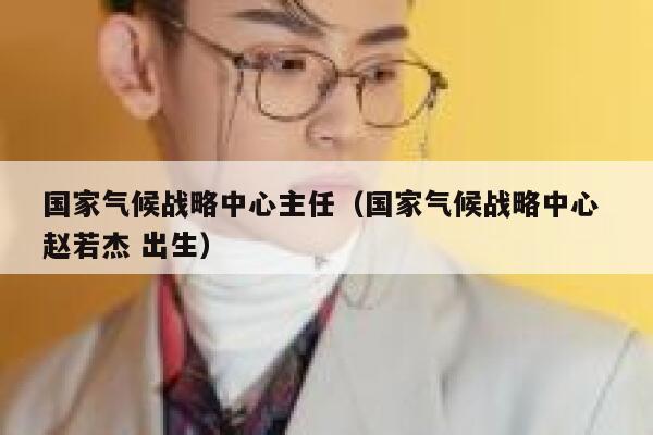 国家气候战略中心主任（国家气候战略中心 赵若杰 出生） 第1张