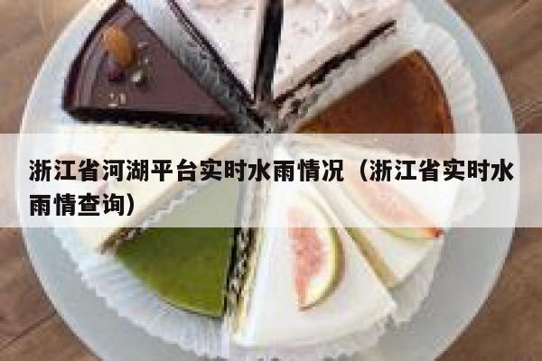 浙江省河湖平台实时水雨情况（浙江省实时水雨情查询） 第1张