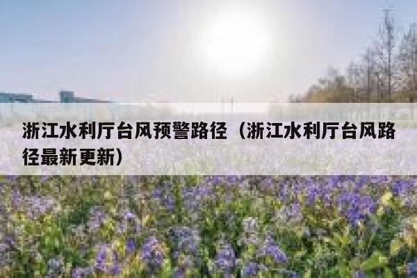 浙江水利厅台风预警路径（浙江水利厅台风路径最新更新） 第1张