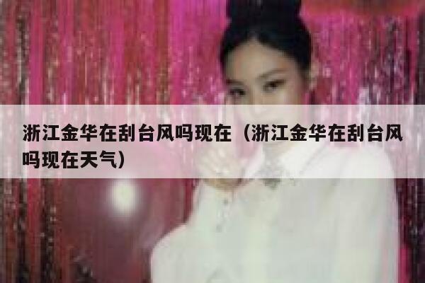 浙江金华在刮台风吗现在（浙江金华在刮台风吗现在天气） 第1张