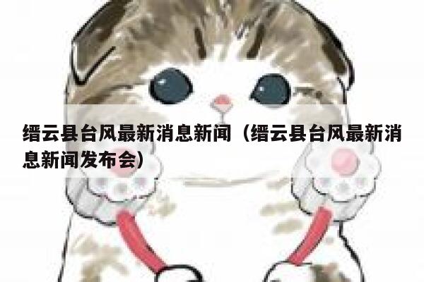 缙云县台风最新消息新闻（缙云县台风最新消息新闻发布会） 第1张
